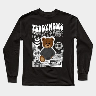 Teddy News Long Sleeve T-Shirt